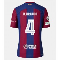 Dres Barcelona Ronald Araujo #4 Domaci 2023-24 Kratak Rukav